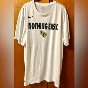 Nike UCF Knights 2025 “Nothing Easy” On-Court Bench Shirt
